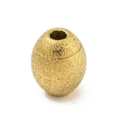 304 Stainless Steel Textured Beads