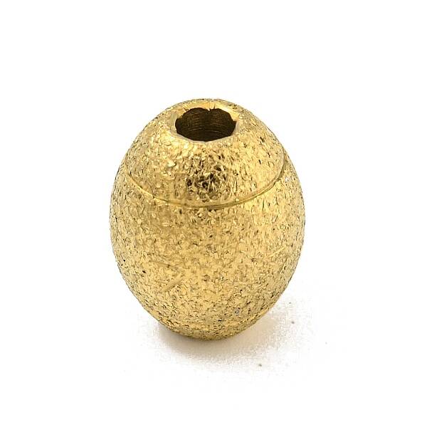 304 Stainless Steel Textured Beads