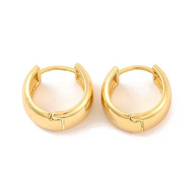 Brass Hoop Earrings for Women