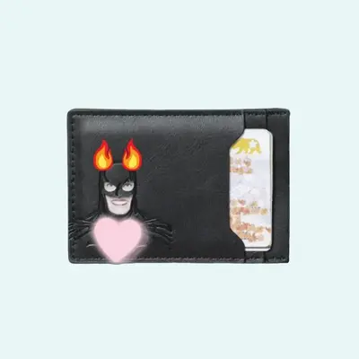 3-Tier Bat Hero Featuring ID Wallet, Driver License Holder,  Best Gifts for Friends and Lovers,Suitable for Most Faces, Unise...