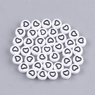 Opaque Acrylic Beads