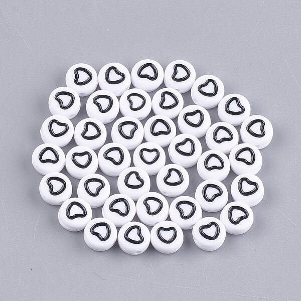 Opaque Acrylic Beads