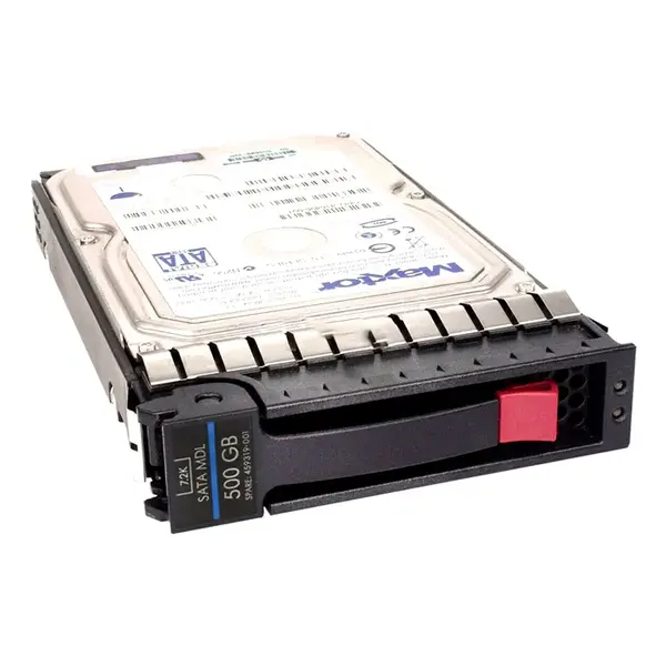 459319R-001 HP 500GB 7200RPM SATA 3Gb/s NCQ LFF Hot-Pluggable 3.5-inch Midline Hard Drive for Gen1 to Gen7 ProLiant Server