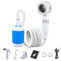 Portable Electric Shower for camping and hiking, petcleaning, car washing, camping equipment, campingsupplies, travel accesso...