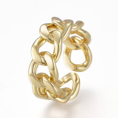 Brass Cuff Rings