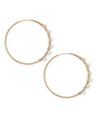 Sea Hoop Earrings | Metal Color: Gold