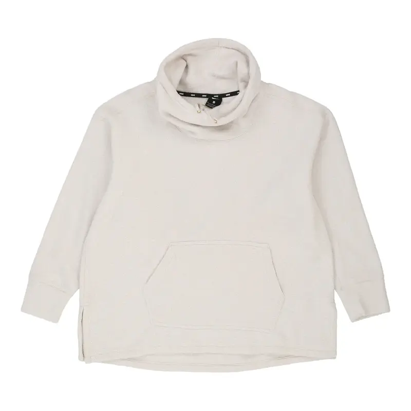 Nike Fleece - Small Cream Polyester