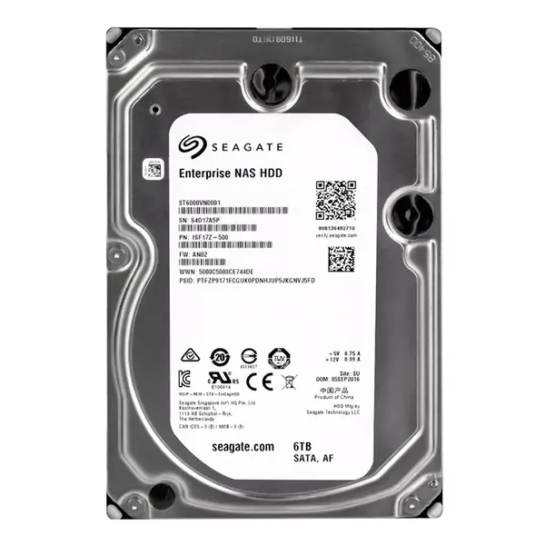 1SF17Z-500 Seagate 6TB 6Gb/s SATA 7200 3.5-inch 128MB Hard Drive