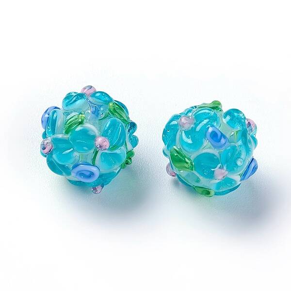 Handmade Bumpy Lampwork Beads