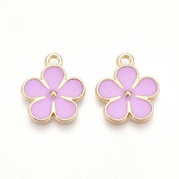 Alloy Enamel Pendants