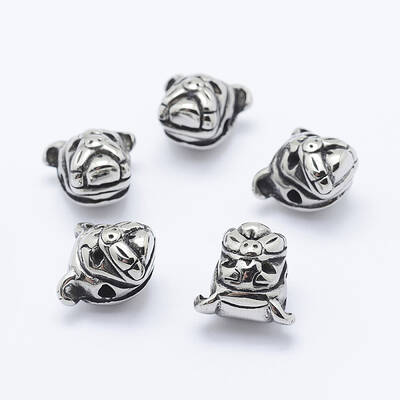 304 Stainless Steel Puppy Beads