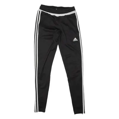 ADIDAS Sweatpants Black Skinny Womens XS W26 L30
