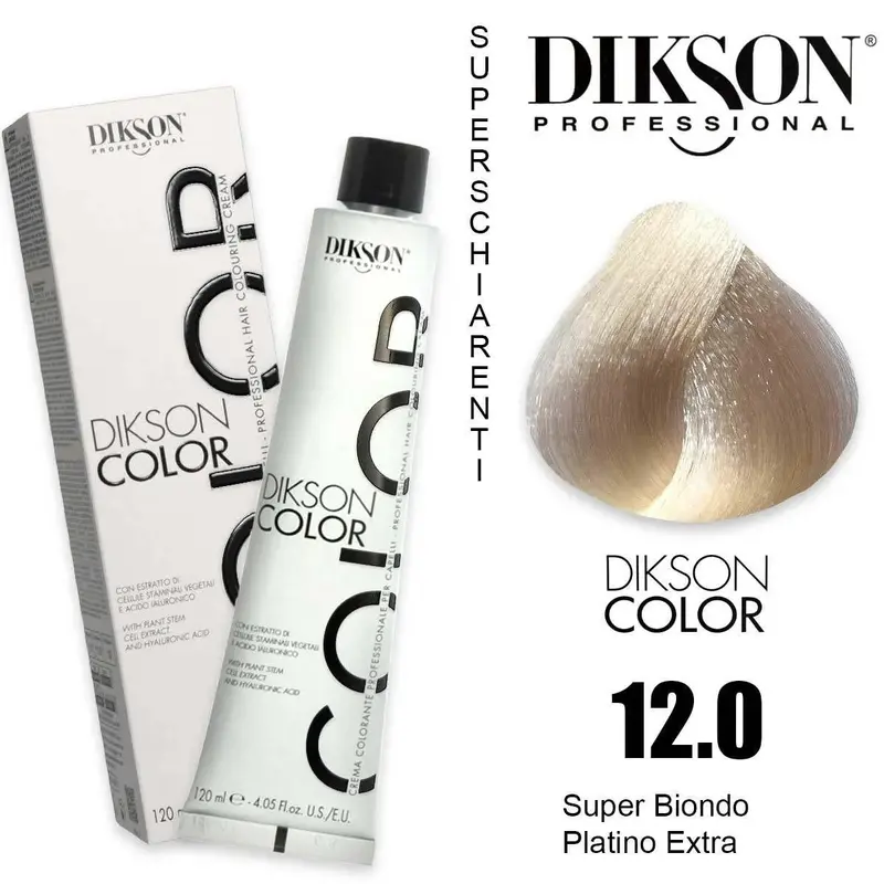 Dikson Color 120 Ml 12.0 Extra Platinum Blonde Super
