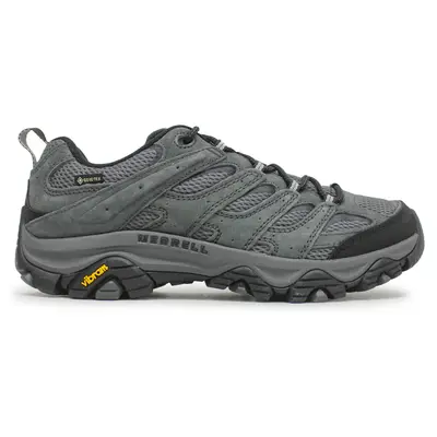 Merrell Moab 3 GTX Leather Textile Men's Comfort Shoes - Granite - Size:US 8 Men