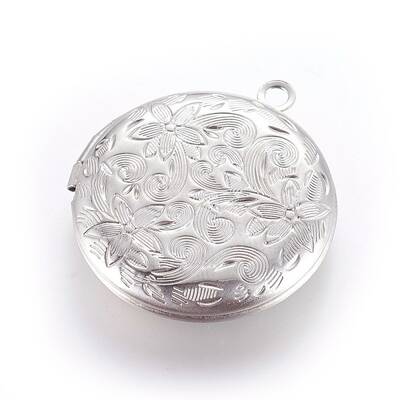 Tarnish Resistant 304 Stainless Steel Locket Pendants