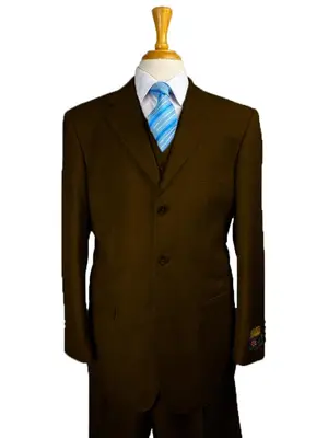 Plus Size Mens Suits - Plus Size Business Suits Brown