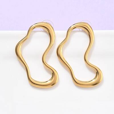 304 Stainless Steel Stud Earrings