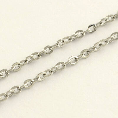 Tarnish Resistant 304 Stainless Steel Cable Chains