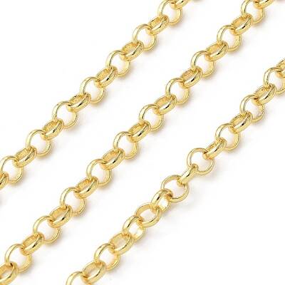 Brass Rolo Chains