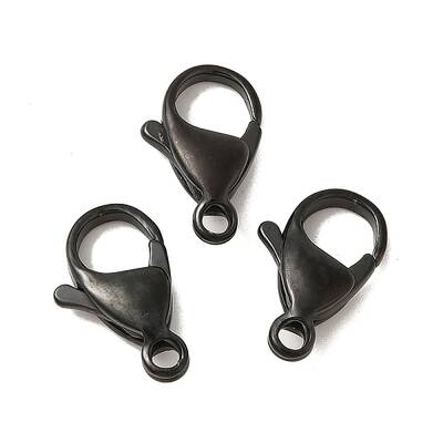 Ion Plating(IP) 304 Stainless Steel Lobster Claw Clasps