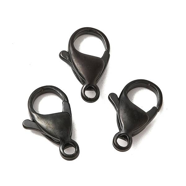 Ion Plating(IP) 304 Stainless Steel Lobster Claw Clasps