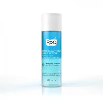 Roc Double Action Face Cleanser Eye Make-up Remover 125ml