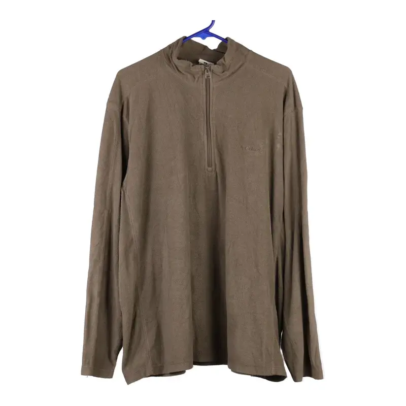 Columbia Fleece - XL Brown Polyester