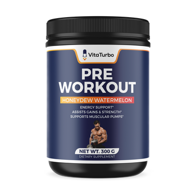 Pre Workout (Honeydew Watermelon) - 300 Grams