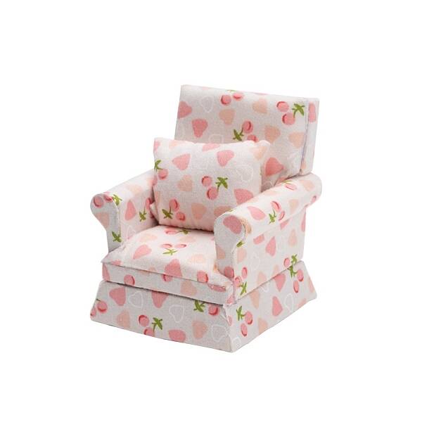 Heart Pattern Sofa Miniature Ornaments