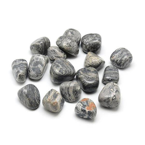 Natural Map Stone/Picasso Stone/Picasso Jasper Beads