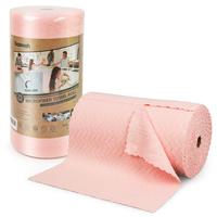 How's My House Microfiber Cleaning Cloth Roll -75 Pack, Tear Away Microfiber Towels, 12\