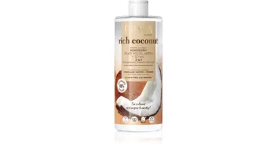 Eveline Cosmetics Coconut Rich Water And Micellar Toning Lotion 2 In 1 500 Ml