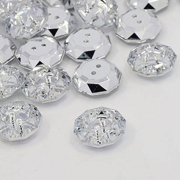 Acrylic Rhinestone Buttons