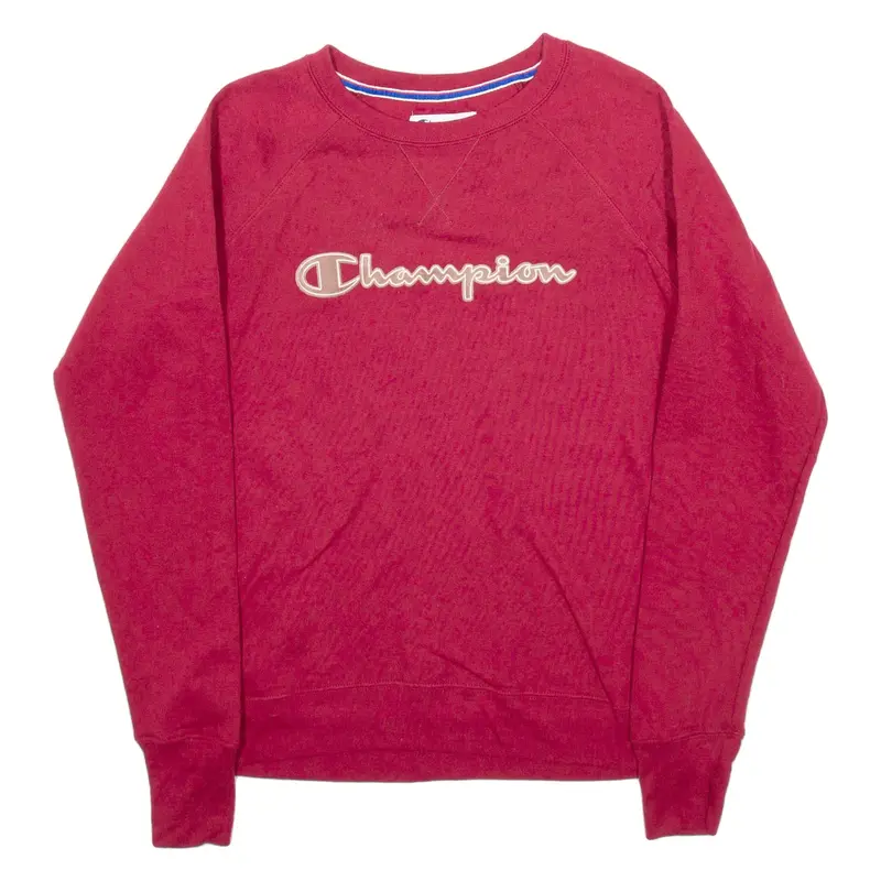CHAMPION Mens Sweatshirt Red S
