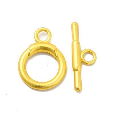 Rack Plating Alloy Toggle Clasps