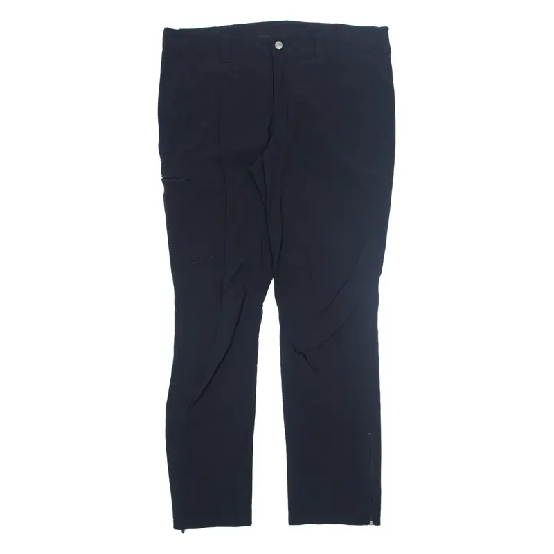 MAIER SPORTS Outdoor Trousers Black Regular Tapered Womens W34 L32