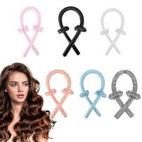 Music Festival Makeup, Foam Sleeping Haircare Curling Iron, 1 Set Heatless Hair Curler for Long Hair, Sponge Big Wavy Hair No...