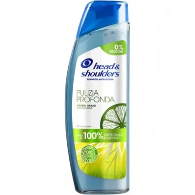 Head & Shoulders Anti-Dandruff Deep Cleansing Shampoo for Oily Hair with Citrus 250 ml