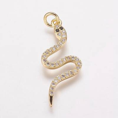 Brass Cubic Zirconia Pendants