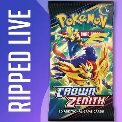 CROWN ZENITH BOOSTER PACK (PRODUCT IS RIPPED LIVE)