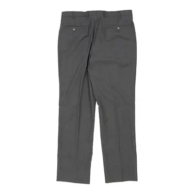 Margotto Trousers - 36W 31L Grey Virgin Wool