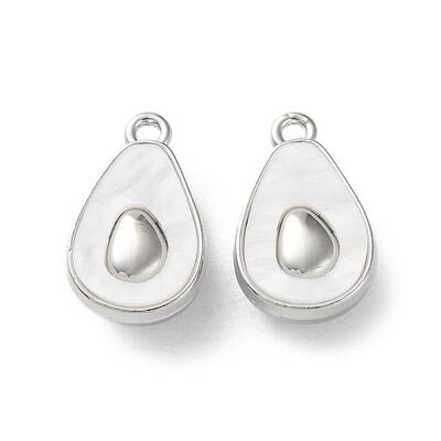 Rack Plating Alloy Acrylic  Pendants