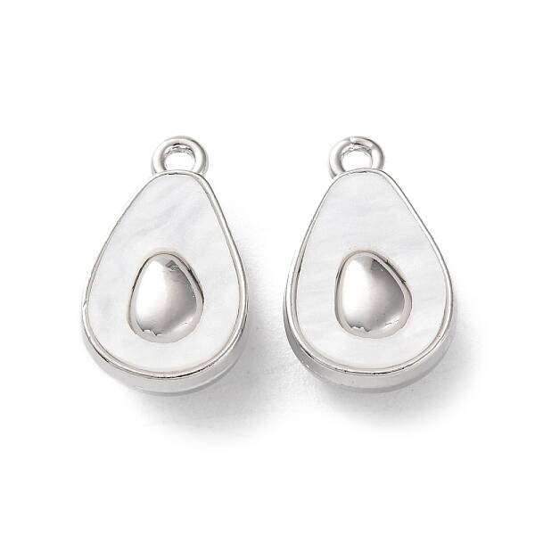 Rack Plating Alloy Acrylic  Pendants