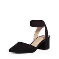Dream Pairs Women's Pointed Toe Pumps with Ankle Strap