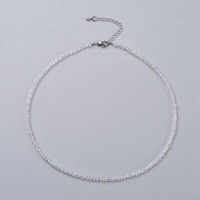 Faceted Glass Beaded Necklaces