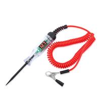 Automotive Circuit Tester, Digital Display Voltage Test Pen with LED Lights, Long Probe, Spring Cable & Clip, Car Electrical ...