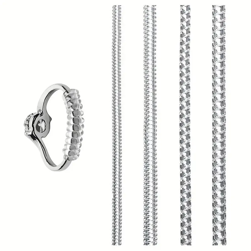 Jewelry Sizer, Portable Ring Size Adjuster for Loose Ring, Ring Spacer, Diy Handmade Tool for Bracelet Necklace Earring, Elas...