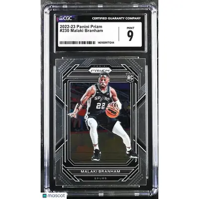 Malaki Branham CGC 2022 Prizm #230 Basketball 9