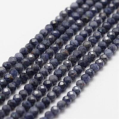 Natural Sapphire Bead Strands