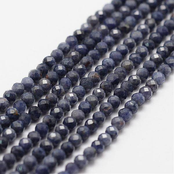 Natural Sapphire Bead Strands